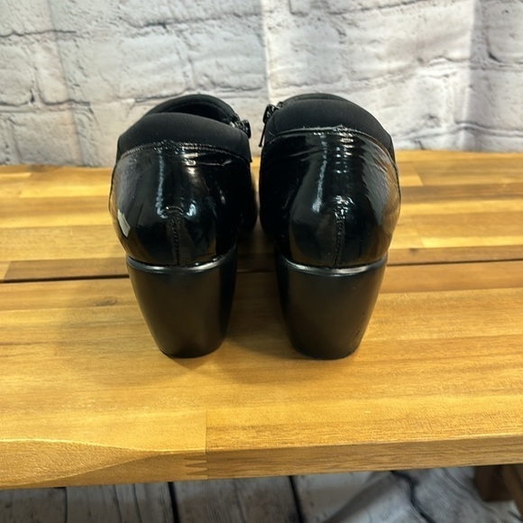 NOAT Patent Leather side zip Booties Size EU 37 US 6.5 - Picture 3 of 8